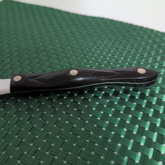 CUTCO 1768 Spreader Spatula with Serrated Blade & Full Tang Brown Handle USA - Picture 4 of 9